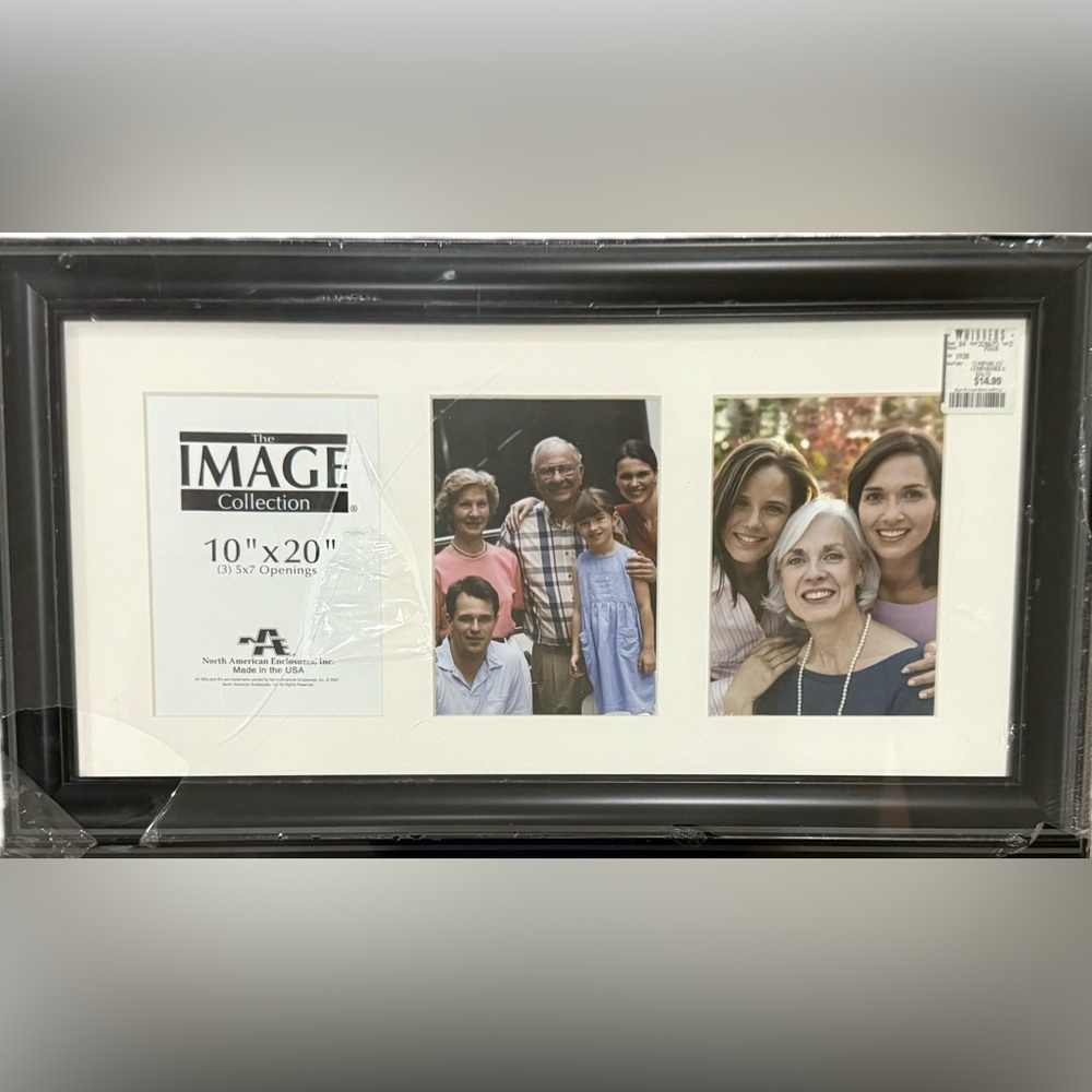 NEW Black Collage Photo Frame